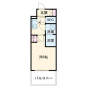 エスリードレジデンス大阪福島シティスクエアの間取り画像