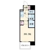 エスリードレジデンス大阪福島シティスクエアの間取り画像