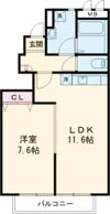 アスピリア ルミエールの間取り画像