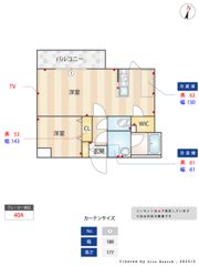 Alivis船橋夏見の間取り画像