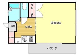 コーポヤマノの間取り画像