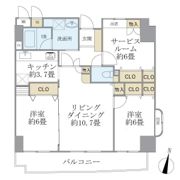 ドミール・コンフォールの間取り画像