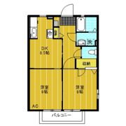 第7登陽コーポの間取り画像