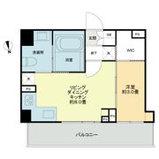 ライオンズフォーシア中野の間取り画像