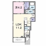 ラ・パーチェ Ⅰの間取り画像