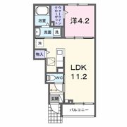 ラ・パーチェ Ⅰの間取り画像