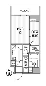 ALTERNA東池袋の間取り画像