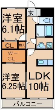 シャトルコートの間取り画像
