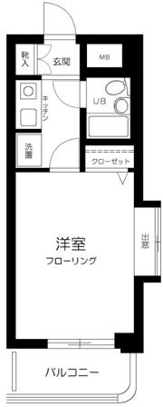 アーバンヒルズ吾妻橋の間取り画像