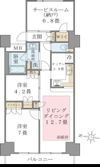 Brillia ist 東雲キャナルコートの間取り画像