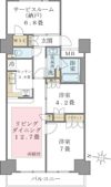 Brillia ist 東雲キャナルコートの間取り画像