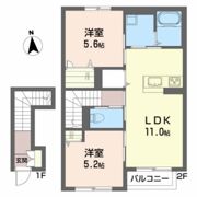 シャーメゾンAyaの間取り画像