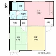フレグランスKIの間取り画像