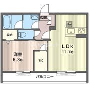 シャンブルⅡの間取り画像