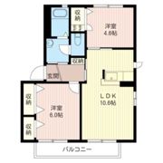 ファミール塚原Fの間取り画像