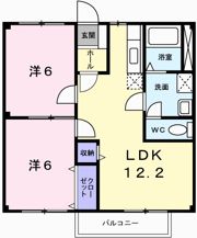 サンシャイン堂本の間取り画像