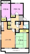 ガーデンプラトー河和田Bの間取り画像