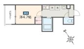 MELDIA相模大野の間取り画像
