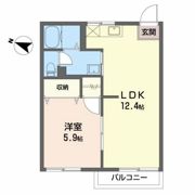 フレグランス穂高 Bの間取り画像