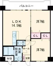 グランメゾン大在の間取り画像