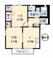 ヴィ アージュの間取り画像