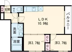 AVANTIO泉佐野の間取り画像