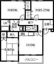 エクセレントハイツコスモⅠの間取り画像