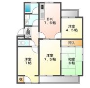 ゴールデンハウス小坂井の間取り画像
