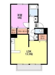 クオリティ加賀ABの間取り画像