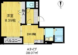 S-FLAT北野の間取り画像