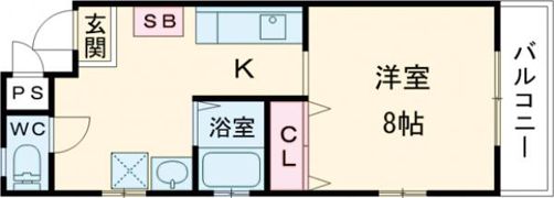 エクセラート瀬田の間取り画像
