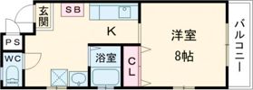 エクセラート瀬田の間取り画像