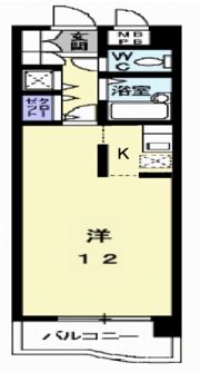 アネックス日立の間取り画像