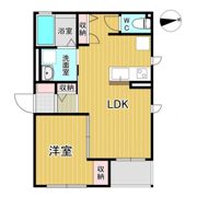 レオカラーコートの間取り画像