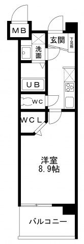 WESTIN ISHIUCHIの間取り画像
