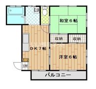 コーポグリーンの間取り画像
