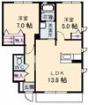 コンフォール E棟の間取り画像