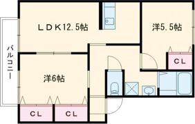 セゾン西の京の間取り画像