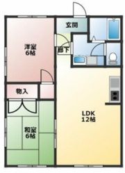 メゾン松永の間取り画像