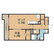 エヴァーグリーン思案橋の間取り画像