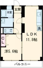 高津橋マンションの間取り画像