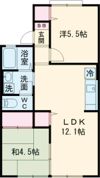 MISTRAL神戸西の間取り画像