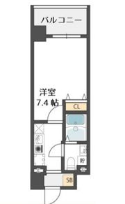 ベルトピア門口の間取り画像