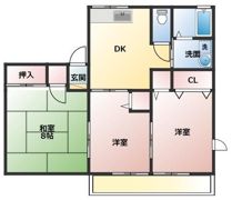 ピュアコートCの間取り画像