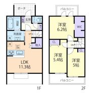 Blueberry Bの間取り画像