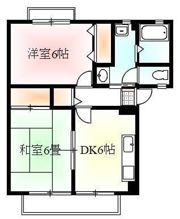 an A棟の間取り画像