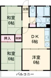 平林マンションの間取り画像