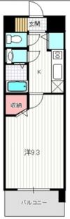ノーブル広島駅前の間取り画像