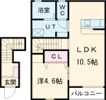 wisteria II(ウィステリアII)の間取り画像