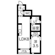 O's court(オーズコート)の間取り画像